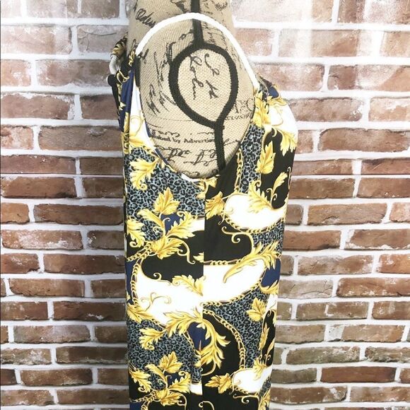 Rouge Collection Parsley Style Sleeveless Dress XL - Picture 6 of 7